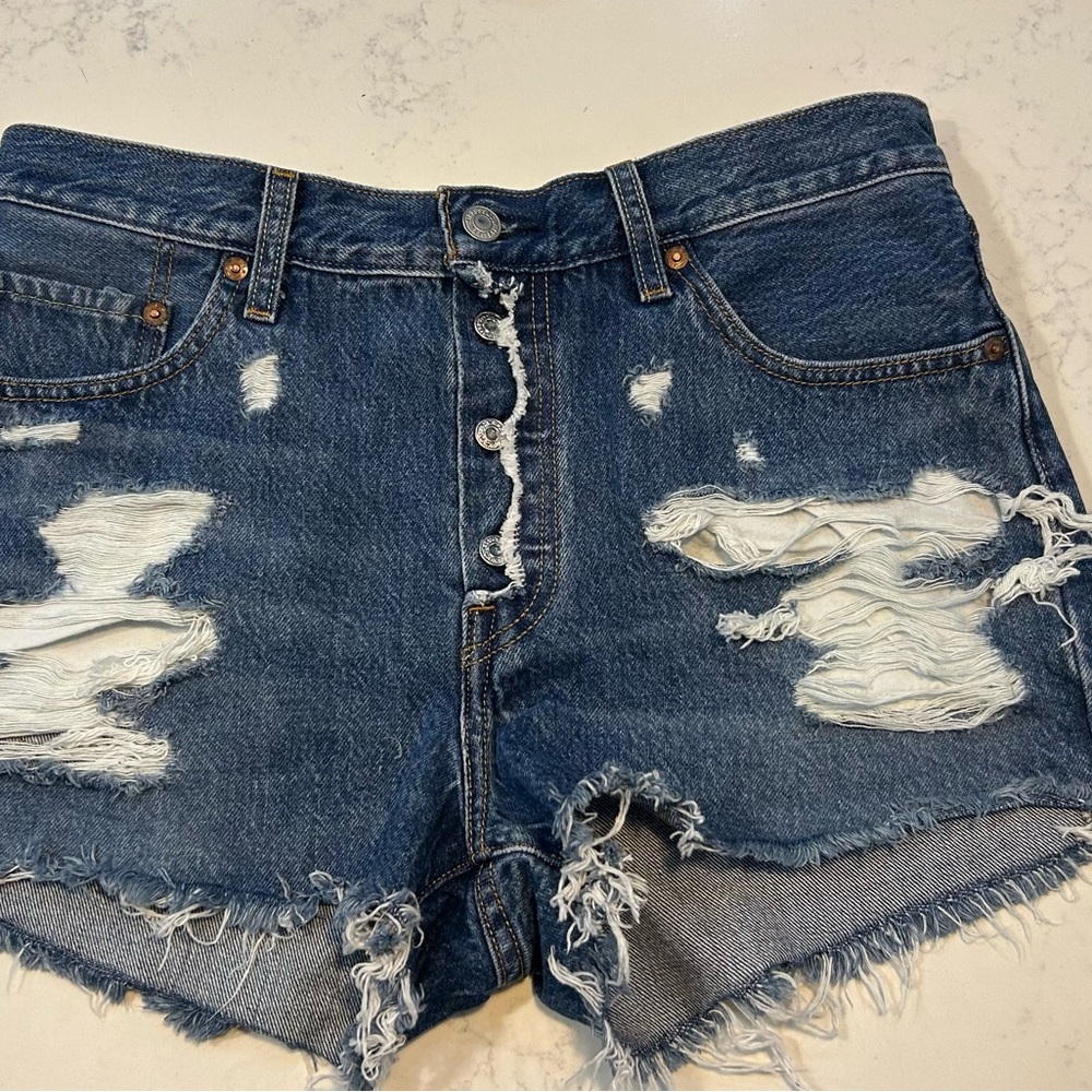 Levi’s 501 Premium cut off shorts. NWOT